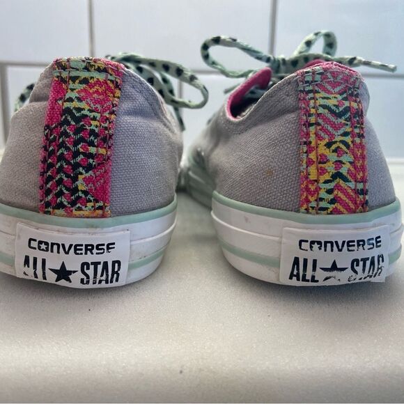 CONVERSE All-Star Double Tongue Junior Sneakers Size4 - Picture 2 of 6